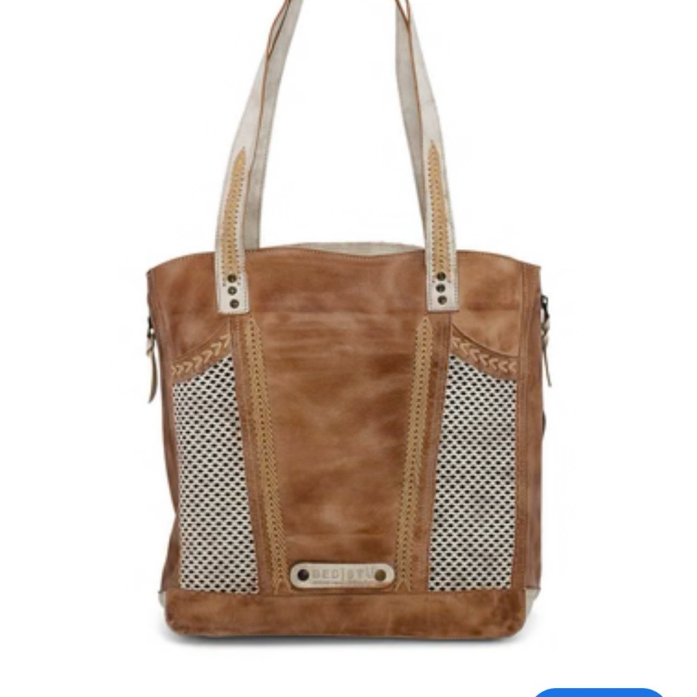 Bed|Stu Amelie - Tan Tote Bag with coin purse